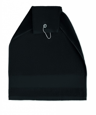 Logo trade promotional gifts image of: Cotton golf towel with hanger