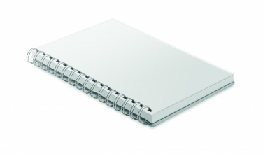 Logo trade promotional merchandise image of: A5 RPET notebook recycled lined
