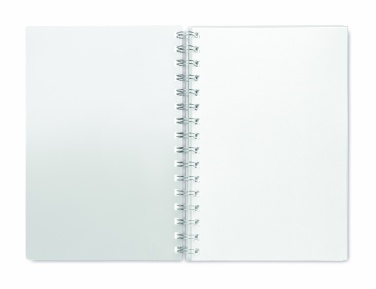 Logo trade promotional items picture of: A5 RPET notebook recycled lined