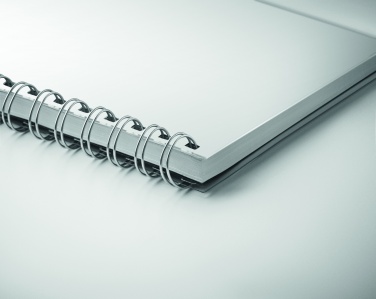 Logotrade promotional item picture of: A5 RPET notebook recycled lined