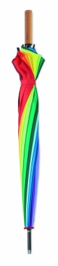Logotrade promotional giveaway image of: 27 inch rainbow umbrella