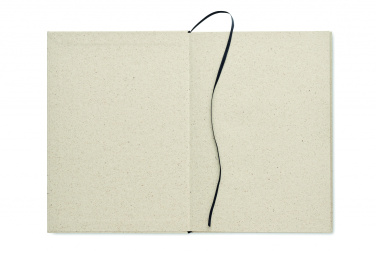 Logotrade advertising products photo of: A5 grass notebook 80 lined