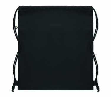 Logo trade promotional merchandise picture of: Recycled cotton drawstring bag