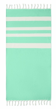 Logo trade promotional giveaways picture of: Hamman towel blanket 140 gr/m²