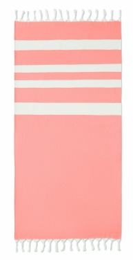 Logo trade business gift photo of: Hamman towel blanket 140 gr/m²