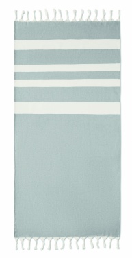 Logo trade promotional gift photo of: Hamman towel blanket 140 gr/m²