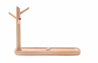 Logo trade corporate gifts image of: Wooden organizer tray