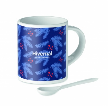 Logo trade corporate gift photo of: Ceramic sublimation mug 300 ml