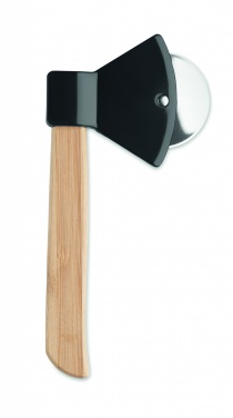 Logotrade corporate gift image of: Pizza cutter bamboo handle