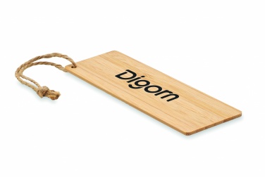 Logo trade corporate gifts picture of: Bamboo bookmark