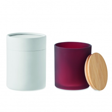 Logotrade business gift image of: Plant based wax candle 280 gr