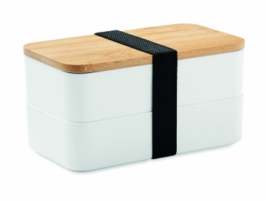Logotrade promotional product image of: Lunch box in PP and bamboo lid