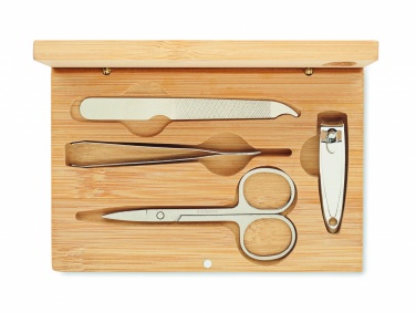 Logo trade corporate gifts image of: Manicure nail tool set