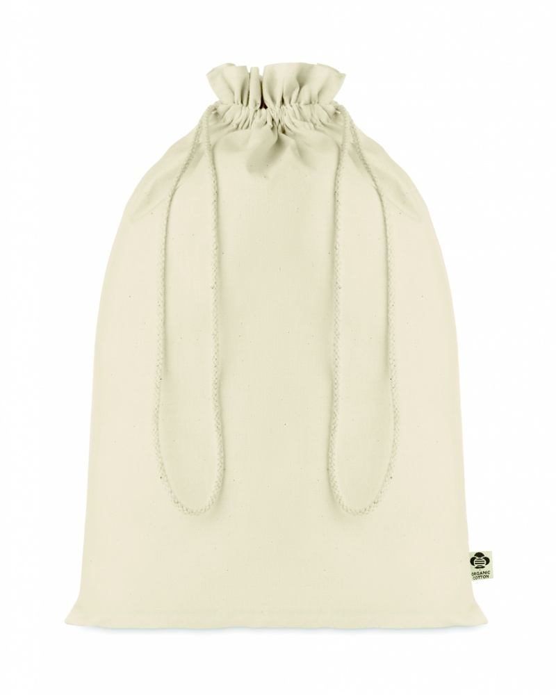 Logo trade advertising products image of: Large organic cotton gift bag