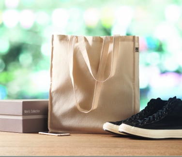 Logotrade promotional item picture of: Organic cotton shopping bag