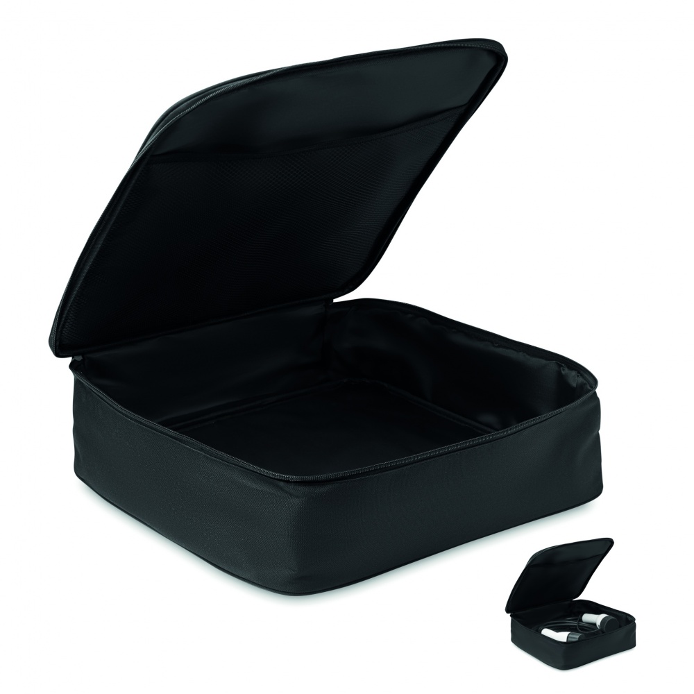 Logotrade promotional giveaways photo of: 600D RPET cable car bag