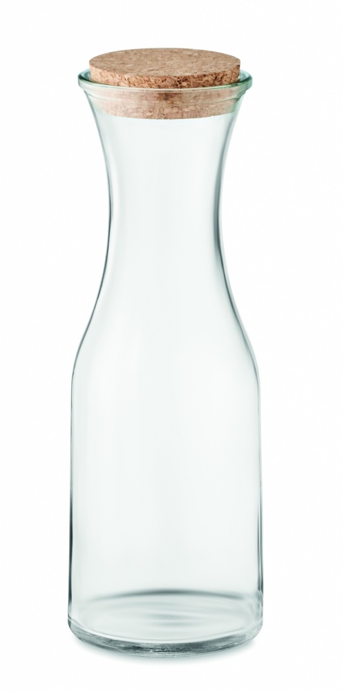 Logo trade promotional products image of: Recycled glass carafe 1L