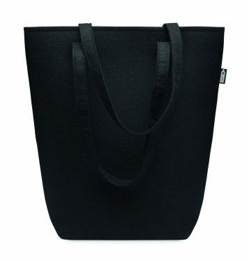 Logo trade advertising products image of: RPET felt event/shopping bag