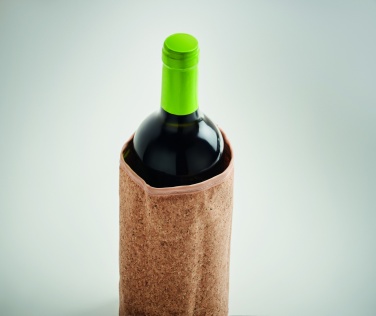 Logo trade corporate gifts picture of: Soft wine cooler in cork wrap