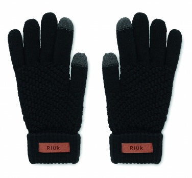 Logo trade promotional giveaway photo of: Rpet tactile gloves