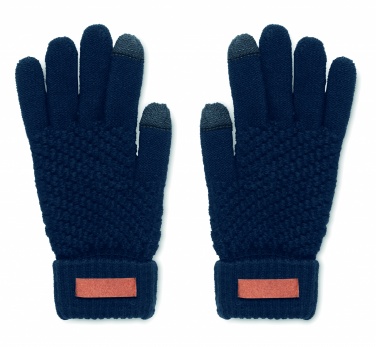 Logo trade advertising product photo of: Rpet tactile gloves