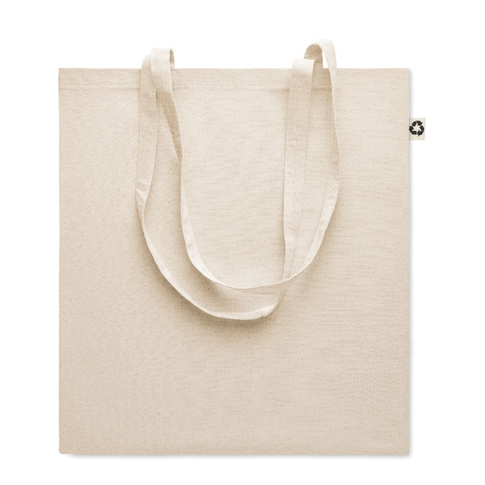Logo trade business gifts image of: Recycled cotton shopping bag