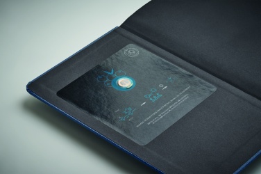 Logo trade promotional merchandise image of: A5 recycled page notebook