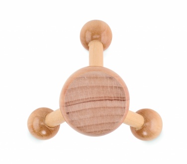 Logotrade corporate gift image of: Hand held massager in wood