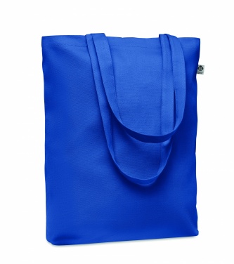 Logo trade corporate gifts image of: Canvas shopping bag 270 gr/m²