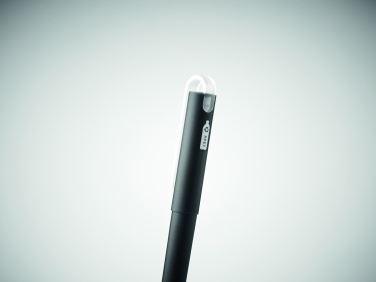 Logo trade promotional item photo of: RPET blue gel ink ball pen