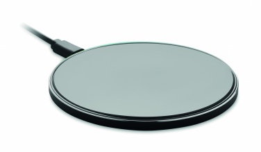 Logotrade promotional product picture of: Glass wireless 10W charger