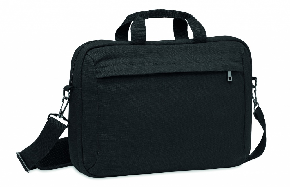 Logotrade promotional product image of: Laptop bag in washed canvas