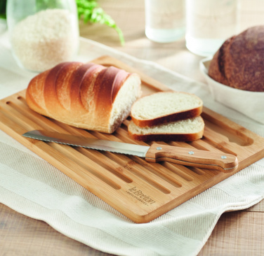 Logo trade corporate gifts picture of: Bamboo cutting board set