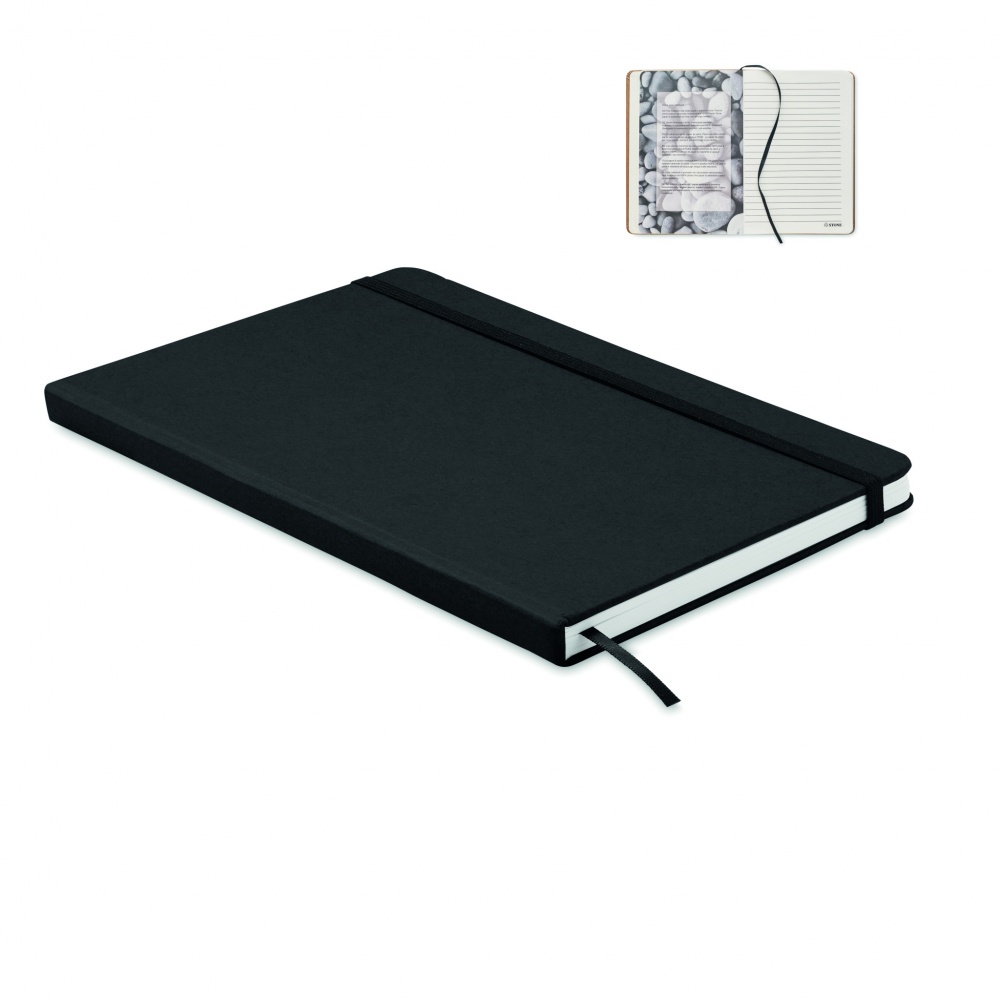 Logo trade promotional gifts image of: A5 notebook recycled carton
