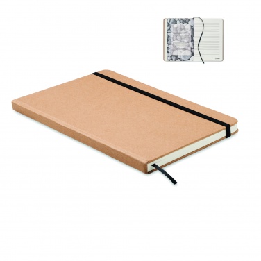 Logotrade promotional giveaway picture of: A5 notebook recycled carton