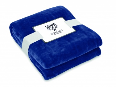 Logo trade promotional merchandise photo of: RPET fleece blanket 280 gr/m²