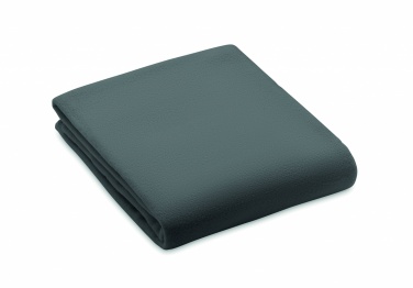 Logo trade promotional gifts image of: RPET fleece blanket 130gr/m²