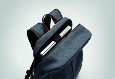 Logotrade advertising product image of: Laptop backpack in canvas