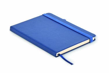 Logo trade promotional products image of: Recycled Leather A5 notebook