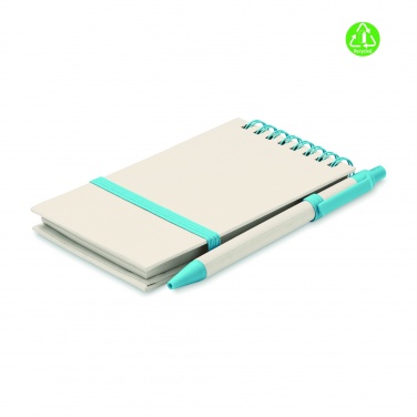 Logotrade business gift image of: A6 milk carton notebook set