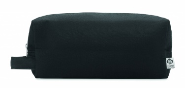 Logotrade promotional product picture of: Canvas cosmetic bag 220 gr/m²
