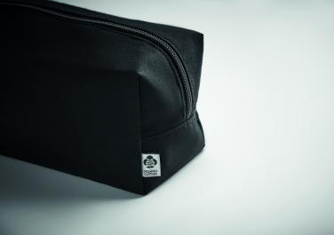 Logotrade promotional giveaways photo of: Canvas cosmetic bag 220 gr/m²