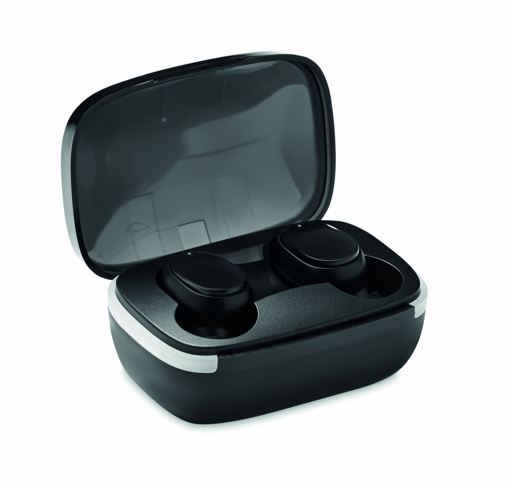 Logotrade advertising products photo of: TWS earbuds with charging case
