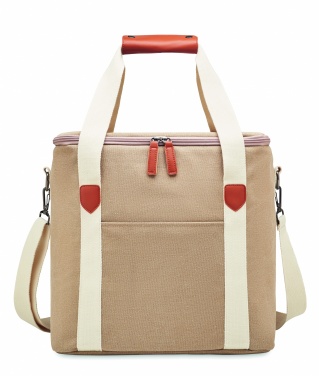 Logotrade promotional giveaway picture of: Large cooler bag canvas 450gr/m