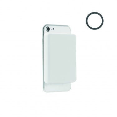 Logotrade promotional products photo of: Magnetic wireless charger 15W powerbank 5000 mAh