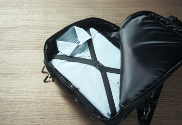 Logo trade advertising product photo of: Backpack 600D RPET