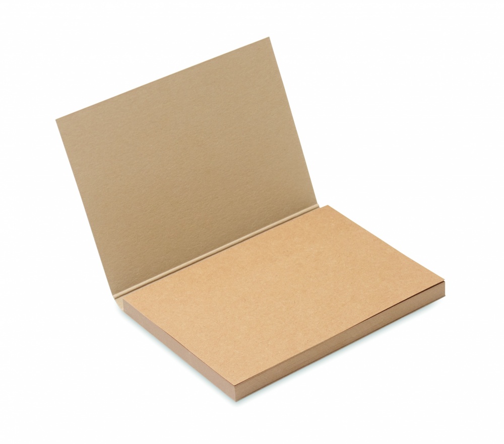 Logo trade advertising products picture of: Recycled paper memo block