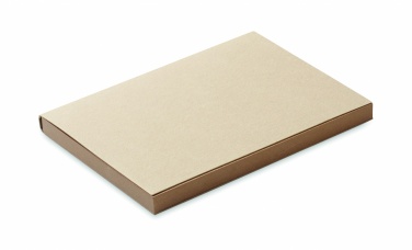 Logo trade promotional merchandise picture of: Recycled paper memo block