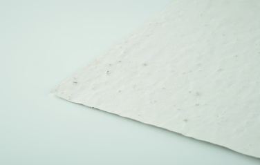 Logo trade promotional products image of: A4 wildflower seed paper sheet