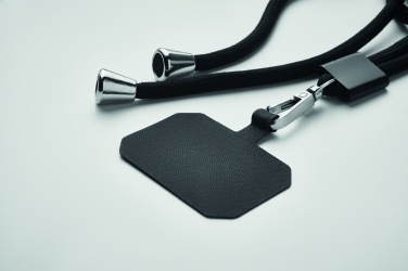 Logotrade corporate gift image of: RPET Phone holder lanyard